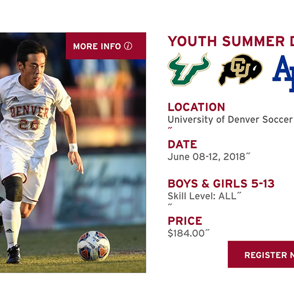 JMU SOCCER CAMP